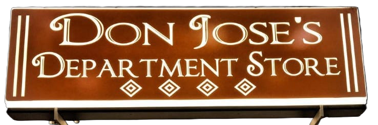 Don Jose's Department Store signage